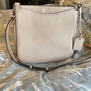 Kate spade light pink crossbody with wine red interior